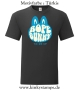 Herren T-Shirt Rope Bunny - tie me up