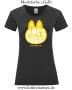 Damen T-Shirt mit rund Ausschnitt Rope Bunny - tie me up