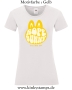 Damen T-Shirt mit rund Ausschnitt Rope Bunny - tie me up