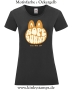 Damen T-Shirt mit rund Ausschnitt Rope Bunny - tie me up