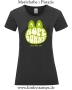 Damen T-Shirt mit rund Ausschnitt Rope Bunny - tie me up