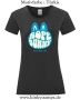 Damen T-Shirt mit rund Ausschnitt Rope Bunny - tie me up