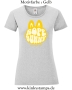Damen T-Shirt mit rund Ausschnitt Rope Bunny - tie me up