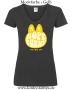 Damen T-Shirt mit V Ausschnitt Rope Bunny - tie me up