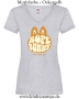Damen T-Shirt mit V Ausschnitt Rope Bunny - tie me up