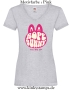 Damen T-Shirt mit V Ausschnitt Rope Bunny - tie me up