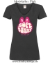 Damen T-Shirt mit V Ausschnitt Rope Bunny - tie me up
