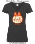 Damen T-Shirt mit V Ausschnitt Rope Bunny - tie me up