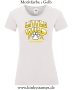 Damen T-Shirt mit rund Ausschnitt Little wild Fox - untamable