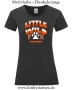Damen T-Shirt mit rund Ausschnitt Little wild Fox - untamable