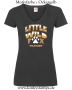 Damen T-Shirt mit V Ausschnitt Little wild Fox - untamable