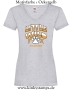 Damen T-Shirt mit V Ausschnitt Little wild Fox - untamable