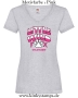 Damen T-Shirt mit V Ausschnitt Little wild Fox - untamable