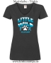 Damen T-Shirt mit V Ausschnitt Little wild Fox - untamable