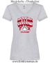 Damen T-Shirt mit V Ausschnitt Little wild Fox - untamable