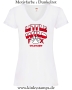 Damen T-Shirt mit V Ausschnitt Little wild Fox - untamable