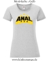 Damen T-Shirt mit rund Ausschnitt Anal Pro