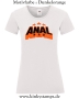 Damen T-Shirt mit rund Ausschnitt Anal Pro