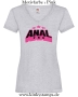 Damen T-Shirt mit V Ausschnitt Anal Pro
