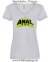 Damen T-Shirt mit V Ausschnitt Anal Pro