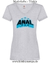 Damen T-Shirt mit V Ausschnitt Anal Pro