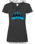 Damen T-Shirt mit V Ausschnitt Anal Pro