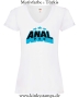 Damen T-Shirt mit V Ausschnitt Anal Pro