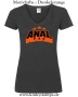 Damen T-Shirt mit V Ausschnitt Anal Pro