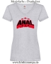 Damen T-Shirt mit V Ausschnitt Anal Pro