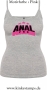 Damen Top mit Träger Anal Pro