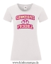 Damen T-Shirt mit rund Ausschnitt Submissive Fuckdoll