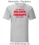 Herren T-Shirt All I need is a big cock therapy for my holes