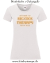 Damen T-Shirt mit rund Ausschnitt All I need is a big cock therapy for my holes