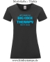 Damen T-Shirt mit rund Ausschnitt All I need is a big cock therapy for my holes
