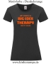 Damen T-Shirt mit rund Ausschnitt All I need is a big cock therapy for my holes