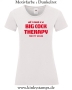 Damen T-Shirt mit rund Ausschnitt All I need is a big cock therapy for my holes
