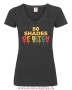 Damen T-Shirt mit V Ausschnitt 50 shades of Bitch