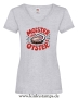 Damen T-Shirt mit V Ausschnitt Moister than an Oyster