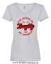 Damen T-Shirt mit V Ausschnitt The Legend of my Owners Naughty List