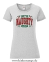 Damen T-Shirt mit rund Ausschnitt On the Naughty List