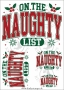DTF-Bügelfolie On the Naughty List