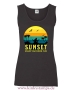 Damen Tanktop Sunset - Enjoy Outdoor Fun