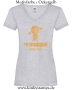 Damen T-Shirt mit V Ausschnitt Pineapple Swinger Planet