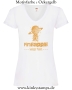Damen T-Shirt mit V Ausschnitt Pineapple Swinger Planet