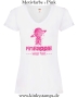 Damen T-Shirt mit V Ausschnitt Pineapple Swinger Planet