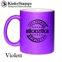 Premium Bückstück Glitzertasse