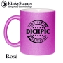 Premium DickPic Glitzertasse