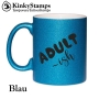 Aduld -igh Glitzertasse