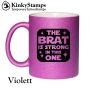 The Brat is strong in this one Glitzertasse