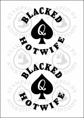 Temporäres Klebetattoo – Blacked Hotwife